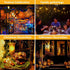 Flame Light Bulbs, 4 Modes LED Flame Effect Light Bulb, E26 Base Flickering Light Bulb with Gravity Sensor,Flickering Light Bulbs Halloween Home P...