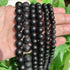 Yochus 8mm Black Matte Onyx Agates Round Loose Beads Frost Dull Polish Agat Beads for Jewelry Making...