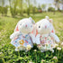Soft and Cute Plush Rabbit,Small Flower Skirt Wearing Bow Rabbit Toys,Can Embrace Stuffed Animal Rabbit,Washable,Children'S Girls Party Easter Bir...
