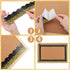 80 Feet Gold Confetti Bulletin Board Borders Bulletin Board Classroom Decorations Back to School Glitter Adhesive Bulletin Board Desk Locker Wall ...