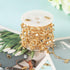 YOUBEIYEE 5 Meters Gold Plated Brass Chains for Jewelry Making Dangling Star Necklace Anklet Chain for Women Jewelry Making Chain Roll...