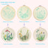 Bonroy Embroidery Kit for Beginners, 3 Sets embroidery Kit for Craft lover Handy stitch with Embroidery fabric with Pattern,full range accessories...