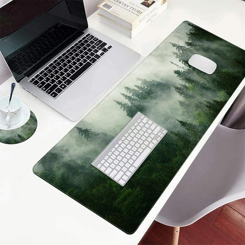 Extended Large Mouse Pad, Functional Desk Pad with Stitched Edges, XXL Mouse Pad Large (31.5x11.8 Inch) w/Brilliant Design, Desk Mat Keyboard Pad ...