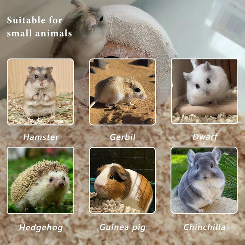 6.0 Inch Grey Hamster Wheel Wooden Silent Training Exercise Wheel Quite Running Spinner Wheel for Dwarf, Gerbil, Guinea Pig, Hedgehog, Chinchilla ...