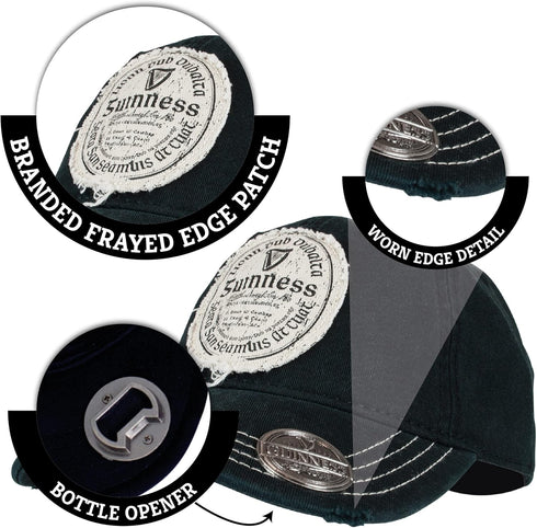 Guinness Men's Bottle Opener Baseball Hat...