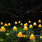 Solar Garden Lights Outdoor, 12LED Mini Mushroom Solar String Lights 8 Modes Waterproof Solar Landscape Lights for Pathway, Yard, Wedding,Backyard...