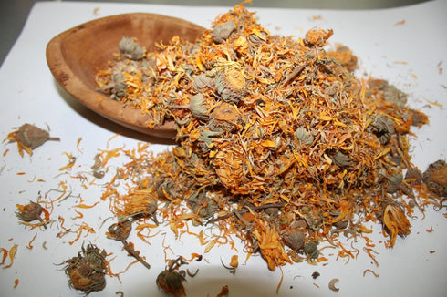 Organic Bio Herbs-Premium Dried Marigold Flowers – Natural Herbal Tea & Culinary Use, Whole & Sun-Dried for Freshness (Calendula Officinalis 2 Oz....