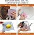 2024 New Multi-Purpose Wet and Dry Double-Layer Steel Wire Dishcloths, Multi-Purpose Steel Wire Dishcloths, Reusable, Suitable for Tableware, Stov...