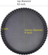 Tart Pan, 9 Inch Tart Pans, Non-Stick Removable Loose Bottom Carbon Steel 9In Tart Pan, The 9.5 Inches at the Top and 9 Inches at the Bottom, With...