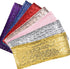 SquarePie Pack of 10 Sequin Chair Sashes Silver Sparkling Bands Decorative Bows for Wedding Banquet Party Event Decor...
