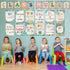 22Pcs Class Rules Posters Succulents Classroom Rules Bulletin Board Inspirational Class Decorations Behavior Educational Good Habits Manners Wall ...