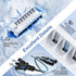 EBL Rechargeable AAA Batteries, 8 Pack 1100mAh NiMH Triple AAA Batteries and Individual AA AAA Battery Charger...