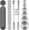 Cutting Wheel Set Compatible with Plastic 36pcs for Rotary Tool, HSS Circular Saw Blades 6pcs, Resin Cutting Discs 20pcs, 545 Diamond Cutting Whee...