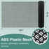 Chicken Plastic Wire Fencing Mesh - Heavy-Duty Plastic Chicken Black Wire Fence Mesh for Gardening, Barrier Netting, Poultry Dogs Rabbit Fencing (...