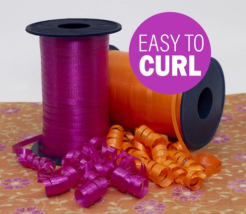 Morex Poly Crimped Curling Ribbon, 3/16-Inch by 500-Yard, Royal Blue (253/5-614)...