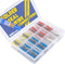 200PCS Solder Seal Wire Connectors-haisstronica-Heat Shrink Butt Connectors-Self Solder for Marine,Stereo(20Yellow 50White 65Red 65Blue) Solder Sl...