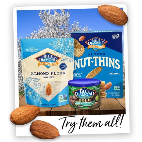 Blue Diamond Almonds, BOLD Elote Mexican Street Corn Flavored Snack Nuts, 6 Ounce Can...