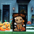 Halloween Trick or Treat Sam Small Decorative Garden Flag, Spooky Ghost Jack O Lantern Pumpkin Black Yard Lawn Outside Decor, Funny Holiday Burlap...