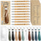Gueevin 20 Sets Christian Gift Bulk Bible Verse Bamboo Pens Christian Bookmarks and Scripture Silicone Keychains Inspirational Ballpoint Pens Reli...