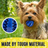 Fillable Treat Ball for Dogs to Keep Them Busy for Hours, 1.5" Puppy Puzzle Balls for Teething Dogs, Dog Crate Mind Stimulating Games for Puppy Bo...