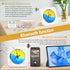 CD Player Portable with Bluetooth 5.1 Transmitter and Reciever Desktop CD Player with HiFi Sound Speakers,Remote Control,Dust Cover,LED Display,Bo...