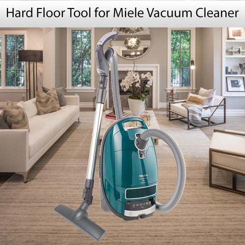 for Miele, Horse Hair Vacuum Brush Attachments with Wheels - Vacuum Cleaner Attachments for Carpet, Tile Hard Floors - 1-3/8 Inch Hardwood Floor V...
