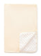 Baby Blanket for Unisex Boys Girls Nursery Minky Blankets with Muslin Cotton Front Dotted Fleece Backing Double Layer Bed Throws Solidcolor Beige...