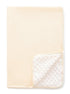 Baby Blanket for Unisex Boys Girls Nursery Minky Blankets with Muslin Cotton Front Dotted Fleece Backing Double Layer Bed Throws Solidcolor Beige...