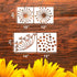 Flower Stencils for Garden Fence Large Flower Stencil for Wall 14” Dandelion Butterfly Templates for Painting on Wood Furniture...