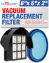 Vacuum Filter Replacement + Exhaust HEPA Kit Compatible with Hoover T-Series WindTunnel Bagless Upright Vacuum Cleaners, # 303173001 and 303172002...