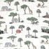 Hudson Baby Unisex Baby Cotton Fitted Crib Sheet, Going On Safari, One Size...