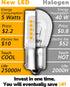 BA15S 1156 1141 1003 S8 SC Led Bulbs, 5Watt Low Voltage Bayonet Single Contact, 12-24V 500LM Warm White 2700K For RV, Landscape Interior Lights, C...