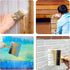 6 Inch Extra-Wide Paint Brush Large Block Stain Brushes Heavy-Duty Household Bristle Paint Brush for Walls, Dusting, Masonry, Wood Deck and Fence ...