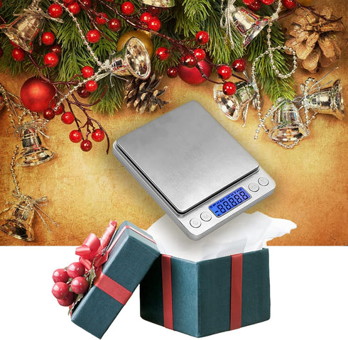 Food Scale Digital Weight 3000g/0.1g Oz Grams and Ounces Kitchen Scale for Cooking Baking with Backlight LCD Display, Tare, 9 Units, Auto Off, 2 T...