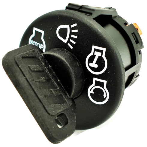 Starter Ignition Switch Fits John Deere LT133 LT150 LT155 LT160 LT166 LT170 LT180 LT190 LTR155 LTR166 LTR180 for 7 Terminal Type w/Headlight Posit...