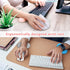 Wrist Rest Pad, Ergonomic Wrist Rest Mouse Pad with Non-Slip Base, Vertical Mouse Pad Rest Support, Silicone Gel Wrist Rest for Mouse and Computer...