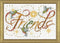 Design Works Crafts Inc. Friends, 5'' x 7' Counted Cross Stitch Kit, Multicolor...