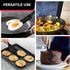 Mueller EuroPhoria Series Spatula, Heat Resistant Nylon Kitchen Turner, Cooking Utensils for Flipping Pancakes, Eggs, Burgers, Crepes and More, Pe...