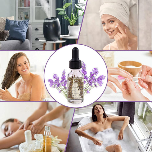 Lavender Multi-Use Oil 30ml, Organic Essential Oil for Skin, Hair, Body and Nails...