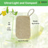 Natural Loofah Kitchen Sponge (3 Pcs) No Scratch Scrubber for Dishwashing, 100% Plant Fibers Vegetable Scrubber, Zero Waste and Eco Friendly Loofa...