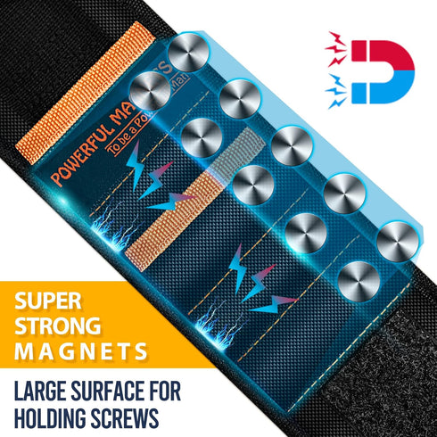 Tools Gifts for Men Stocking Stuffers Christmas - Magnetic Wristband for Holding Screws Wrist Magnet Tool Belt Holder Cool Gadgets for Men Birthda...