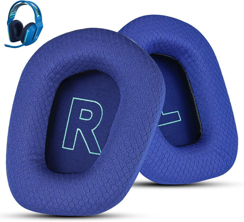 Fabric Replacement Ear Pads for Logitech G733 Gaming Headset, Also Fit Logitech G335 Wireless Headphone, EarPads Accessories with Soft Mesh Fabric...