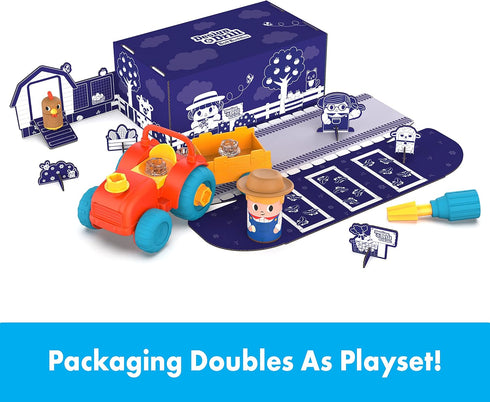 Educational Insights Design & Drill Bolt Buddies Tractor Take Apart Toy with Screwdriver Tool, Preschool STEM Toy, Gift For Boys & Girls, Ages 3+...