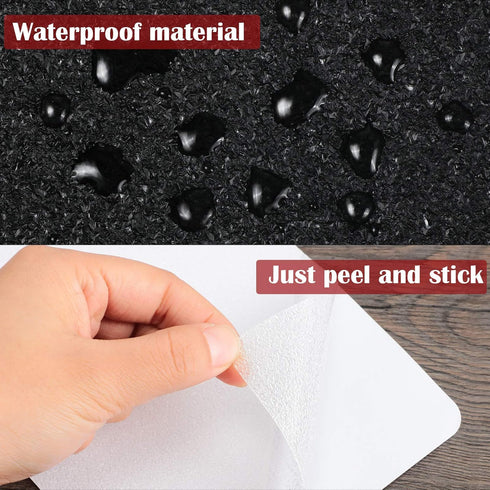 8 Pieces Cell Phone Grip Tapes Stickers Anti-Slip Grip Rubberized Decal Stickers Adhesive Traction Grip Decal Stickers Anti-Slip Textured Phone Ta...