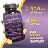 Viva Naturals Sambucus Elderberry with Zinc and Vitamin C for Adults, Vitamin D 5000 IU and Ginger - Immune Support Supplement, 60 Count - Black D...