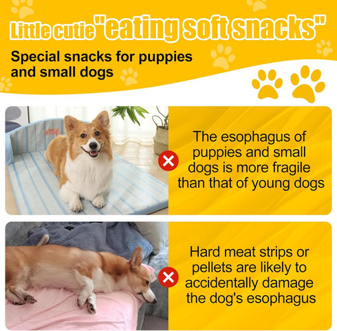 Chicken Jerky Strips Dog Treats, Low Fat, w/Taurine Training Treats for Small Medium and Large Dogs, 11.6 oz...