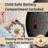 OWLCONIC Non Ticking Analog Clock for Kids Learning to Tell Time, Teaching Clock for Kids Wall, Clocks for Classroom, Homeschool Decor, Bedrooms, ...