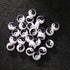 200pcs 7mm Yin Yang Tai Chi Acrylic Beads for Jewelry Making, Spacer Beads for DIY Bracelet Craft Making Supplies (7mm)...