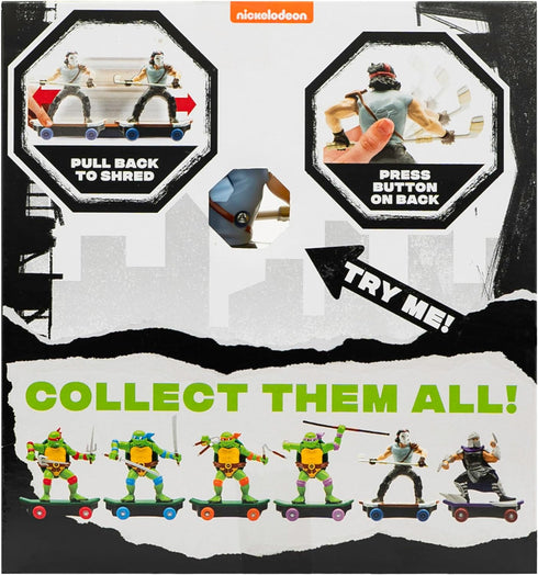 Teenage Mutant Ninja Turtles 5" Sewer Shredders Classic Edition Casey Jones Ages 3+, Shredding Action Figure...