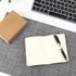 EUSOAR Blank Memo Scratch Pads, 24 Pack A6 3.9" x 5.5" 60 Pages Softcover Kraft Notebook, Mini Notebook Unlined, Travel Journal Notepad Set Bulk, ...